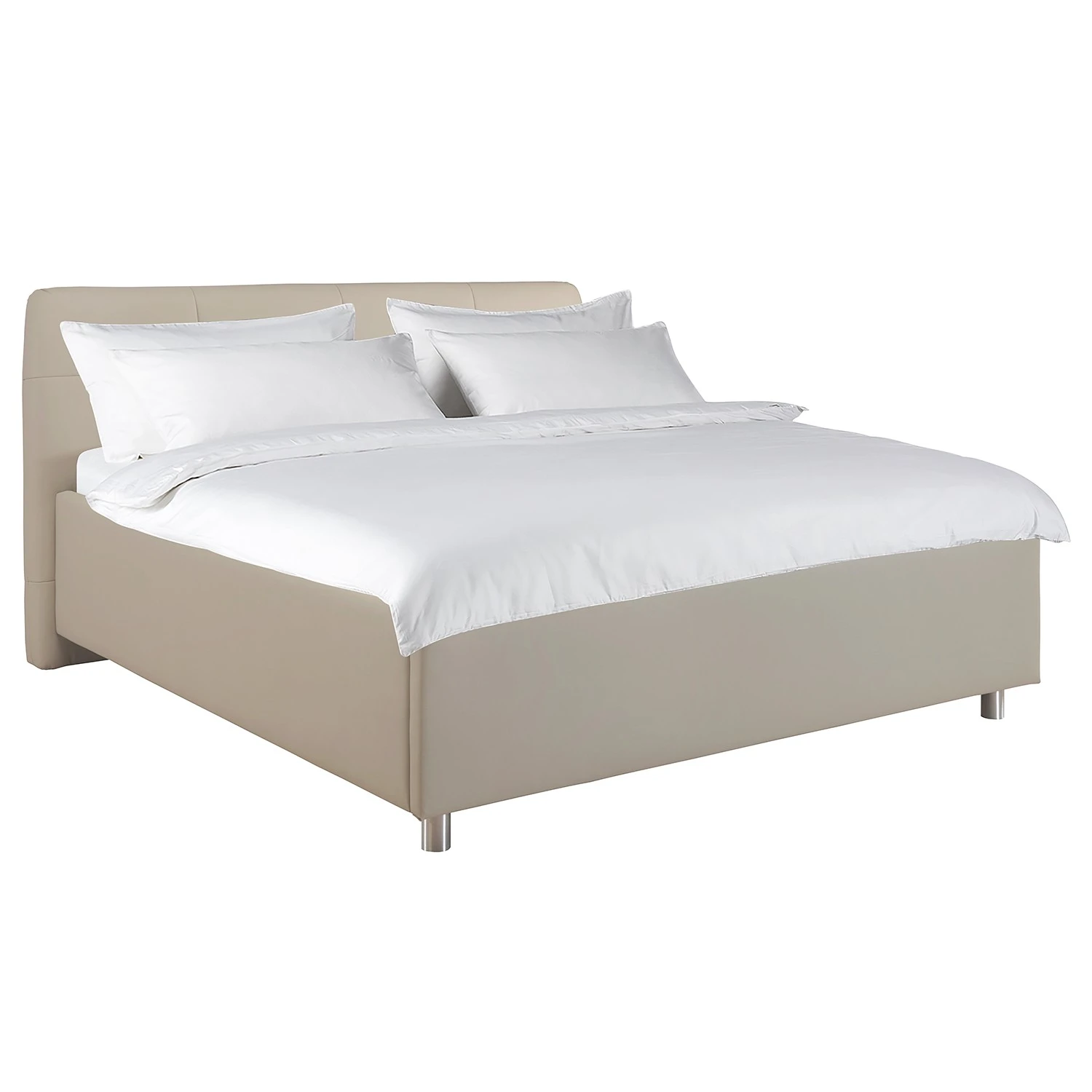 Trendline by ADA Polsterbett Peggy - Beige - 140 x 200cm - H3 3 Trendline by ADA Polsterbett Peggy - Beige - 140 x 200cm - H3