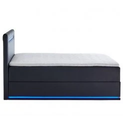 Meise.möbel Boxspringbett Sunshine - Schwarz - 120 x 200cm -Deutschland Betten Verkäufe 2022 1000343743 220420 060 DETAILS P000000001000343743