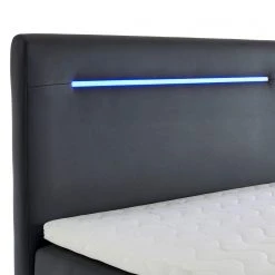 Meise.möbel Boxspringbett Sunshine - Schwarz - 120 x 200cm -Deutschland Betten Verkäufe 2022 1000343743 220420 070 DETAILS P000000001000343743