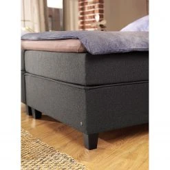 Tom Tailor Boxspringbett Color Box - Stoff TBO: 9 anthrazite - 160 x 200cm - H3 - Unifarben -Deutschland Betten Verkäufe 2022 1000346730 220505 060 DETAILS P000000001000346730