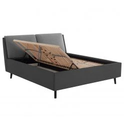 Meise.möbel Polsterbett Valetta - Anthrazit - 180 x 200cm - Schwarz -Deutschland Betten Verkäufe 2022 1000347432 220503 035 DETAILS P000000001000347432