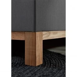 Meise.möbel Boxspringbett Catania - Webstoff Meara: Anthrazit - 120 x 200cm -Deutschland Betten Verkäufe 2022 1000347471 220505 032 DETAILS P000000001000347471