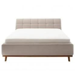 Meise.möbel Polsterbett Mila II - Beige / Eiche Natur - 180 x 200cm -Deutschland Betten Verkäufe 2022 1000350958 220622 030 DETAILS P000000001000350958