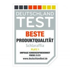 Schlaraffia Boxspringbett Aida Komfort - Webstoff - Anthrazit - Doppelmatratze H2/H3 -Deutschland Betten Verkäufe 2022 1000351468 220616 080 DETAILS P000000001000351468