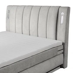 Loftscape Boxspringbett Smithers - Microvelours Thala: Silber -Deutschland Betten Verkäufe 2022 1000352948 220602 040 DETAILS P000000001000352948