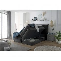 Loftscape Boxspringbett Tolondo - Microvelours Thala: Anthrazit -Deutschland Betten Verkäufe 2022 1000352959 220602 021 MOOD DETAILS P000000001000352959 mood