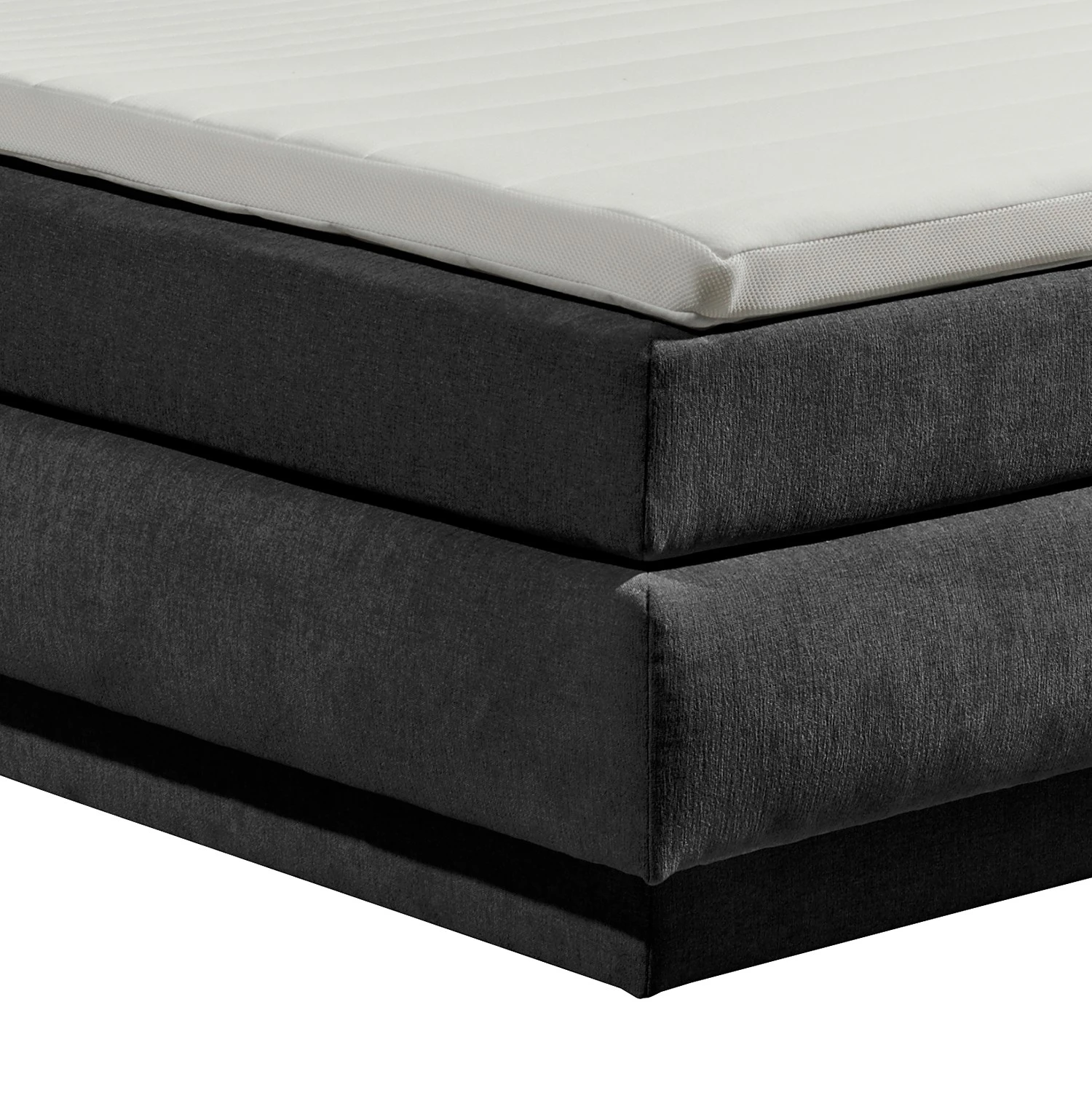 Loftscape Boxspringbett Viktor - Microvelours Thala: Anthrazit 9 Loftscape Boxspringbett Viktor - Microvelours Thala: Anthrazit – Bild 7