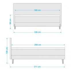 Loftscape Boxspringbett Nightlife - Microvelours Thala: Sand -Deutschland Betten Verkäufe 2022 1000352974 220602 500 SKETCH DETAILS P000000001000352974 sketch