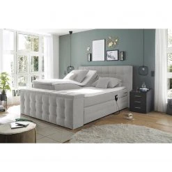 Loftscape Boxspringbett Trönö II - Microvelours Thala: Silber -Deutschland Betten Verkäufe 2022 1000352977 220602 021 MOOD DETAILS P000000001000352977 mood