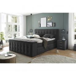 Loftscape Boxspringbett Trönö I - Microvelours Thala: Anthrazit -Deutschland Betten Verkäufe 2022 1000352981 220602 020 MOOD DETAILS P000000001000352981 mood