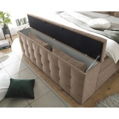 Loftscape Boxspringbett Trönö II - Microvelours Thala: Sand -Deutschland Betten Verkäufe 2022 1000352982 220602 050 DETAILS P000000001000352982