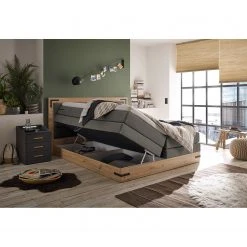 Loftscape Boxspringbett Woodville - Microfaser Zari: Grau -Deutschland Betten Verkäufe 2022 1000352992 220602 021 MOOD DETAILS P000000001000352992 mood