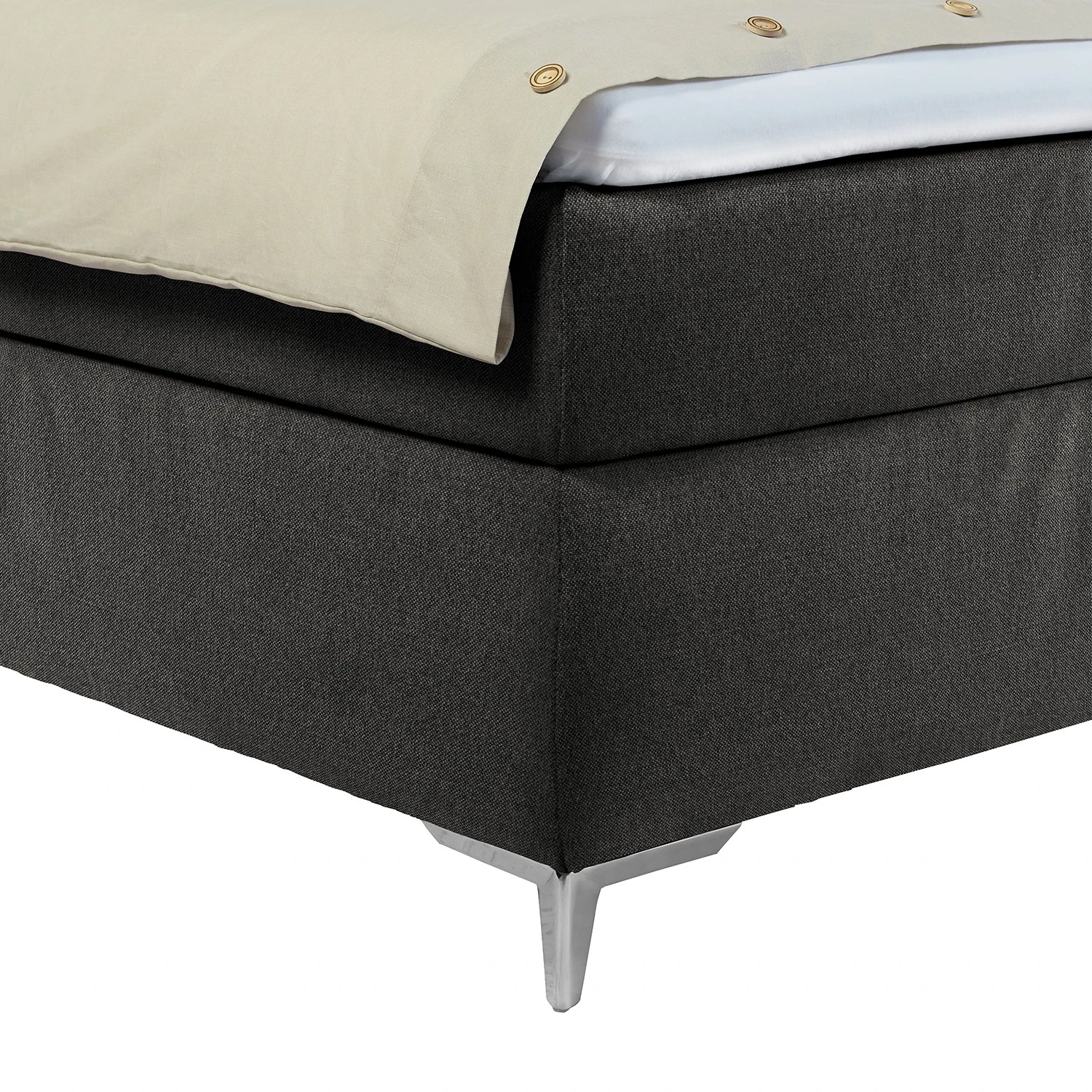 Tom Tailor Boxspringbett Soft Lines Box - Stoff TBO: 9 anthrazite - 180 x 200cm - H3 9 Tom Tailor Boxspringbett Soft Lines Box - Stoff TBO: 9 anthrazite - 180 x 200cm - H3 – Bild 7