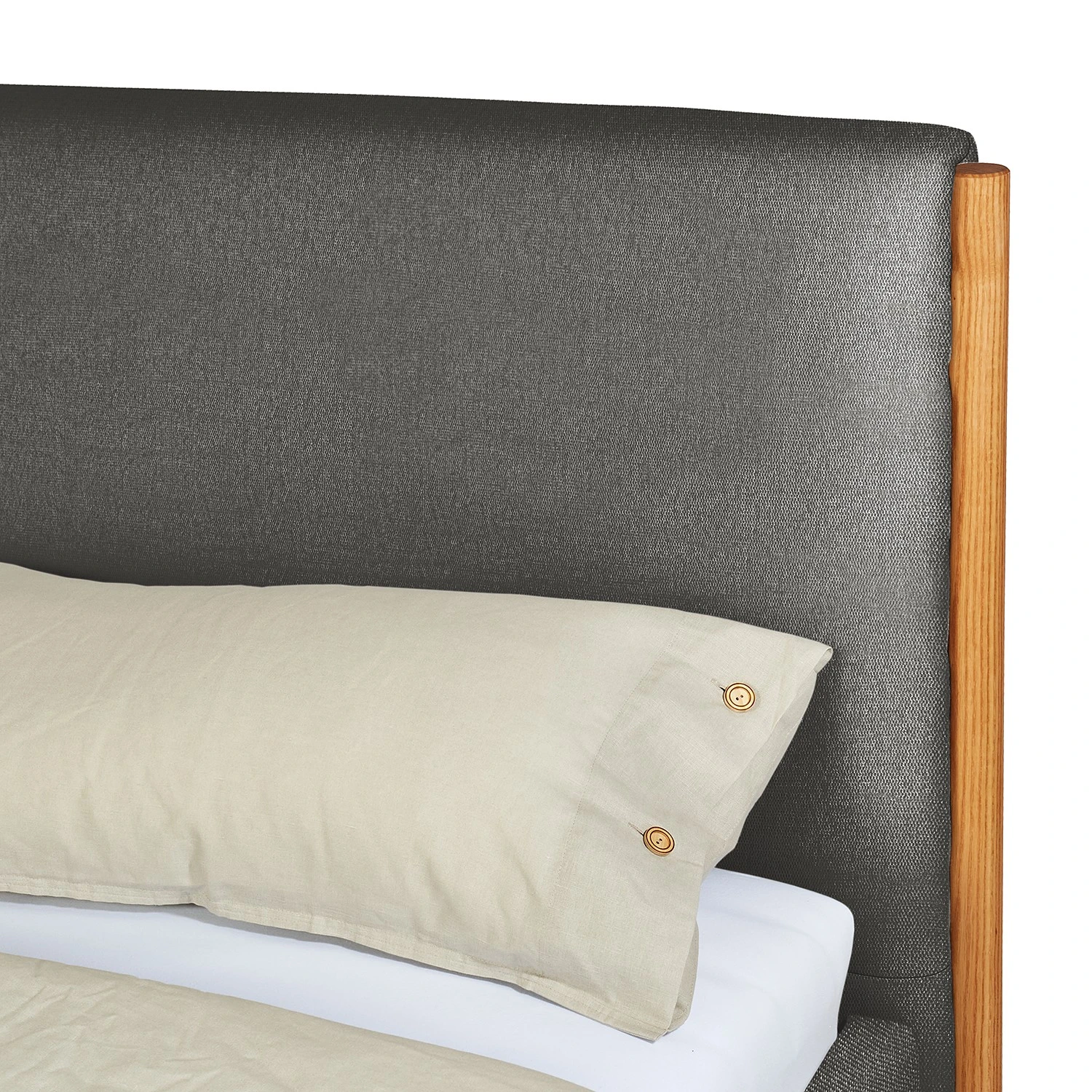 Tom Tailor Polsterbett California Bed - Chenille GCP: 106 denim - 200 x 200cm - Ohne Matratze 7 Tom Tailor Polsterbett California Bed - Chenille GCP: 106 denim - 200 x 200cm - Ohne Matratze – Bild 5