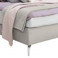 Trendline by ADA Boxspringbett Arano - Chenille GCP: 49 light grey - 200 x 200cm - H3 -Deutschland Betten Verkäufe 2022 1000358882 220622 040 DETAILS P000000001000358882