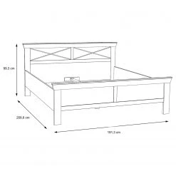 Loftscape Bettgestell Norrberg - Pinie Weiß Dekor 14 Loftscape Bettgestell Norrberg - Pinie Weiß Dekor -Deutschland Betten Verkäufe 2022 1000365822 220909 500 SKETCH DETAILS P000000001000365822 sketch