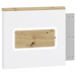 Loftscape Bettgestell Olivee - Hochglanz Weiß /Braun -Deutschland Betten Verkäufe 2022 1000365834 220909 072 DETAILS P000000001000365834