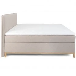 Wonello Boxspringbett Motala - Eiche Dekor - Beige - Breite: 180 cm -Deutschland Betten Verkäufe 2022 128c44905f1448379ba8e643d6fd9b49