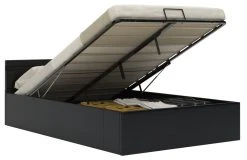 VidaXL Stauraumbett Hydraulisch mit LED - vidaXL Stauraumbett Hydraulisch mit LED Schwarz Kunstleder 140×200 cm -Deutschland Betten Verkäufe 2022 135e970de9924ee2a5a4433e9089d378.cropped 0 206 1005 653.processed