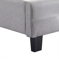 CARO-Möbel Polsterbett IOWA 140x200 cm - Grau -Deutschland Betten Verkäufe 2022 13aff4d8c8e94694b3b693c70329f7a7