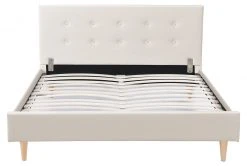 Corium Polsterbett Estoril - Weiß - Breite: 186 cm