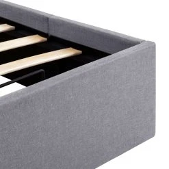 VidaXL Bettgestell - vidaXL Stauraumbett Hydraulisch mit LED Hellgrau Stoff 90×200 cm -Deutschland Betten Verkäufe 2022 18b60d5759344539a9a73c1740e1665f