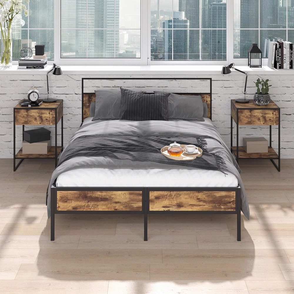 VitaliSpa Holzbett „Fyrk“ 200x140cm 4 VitaliSpa Holzbett „Fyrk“ 200x140cm – Bild 2