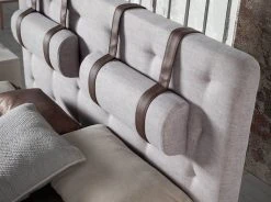 ANGEL CERDA Graues Stoffpolsterbett -Deutschland Betten Verkäufe 2022 1c167969b7dd4891b1cb429915edbd9a