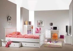 Ebuy24 Venedig Bett 90x200 - Venedig Bett 90x200 cm weiss. -Deutschland Betten Verkäufe 2022 1de3299991164035ac93d019600fb0d4