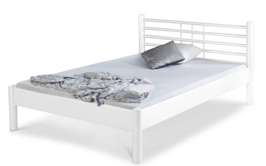 EINRICHTEN24 Metallbett Mia weiß - 160 x 200 cm 3 EINRICHTEN24 Metallbett Mia weiß - 160 x 200 cm