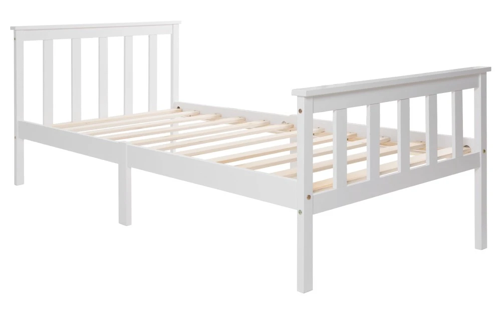 Flieks Einzelbett Holzbett 90x200cm Kiefer 3 Flieks Einzelbett Holzbett 90x200cm Kiefer