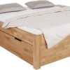 TaBoLe Möbel Massivholzbett "Santos" mit Bettkasten - Breite: 180 cm - 2 Bettkästen - Mit Bettkasten -Deutschland Betten Verkäufe 2022 24611565584d4bb2984e6b9b2ed66810