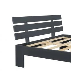 En.casa Holzbett Eksjö - Grau - Breite: 185 cm -Deutschland Betten Verkäufe 2022 2ac001e1118e4729aaf807c6e19fb92a