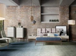 ANGEL CERDA Graues Stoffpolsterbett -Deutschland Betten Verkäufe 2022 2c275dc31c2e42dda79e81330c6537de