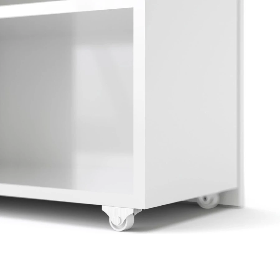 Ebuy24 Nada Kopfende 140 - Glas Weiß 9 Ebuy24 Nada Kopfende 140 - Glas Weiß – Bild 7