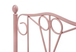 EINRICHTEN24 Metallbett Maya pink - 90 x 200 cm -Deutschland Betten Verkäufe 2022 31f35291b835471793760051f398877c