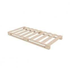 VitaliSpa Palettenbett 90x200 Natur