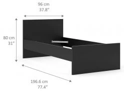 Dmora Bettgestell in schwarzer Holzoptik -Deutschland Betten Verkäufe 2022 36d0495633ae42189b1c435785431d0e.cropped 122 127 820 601.processed