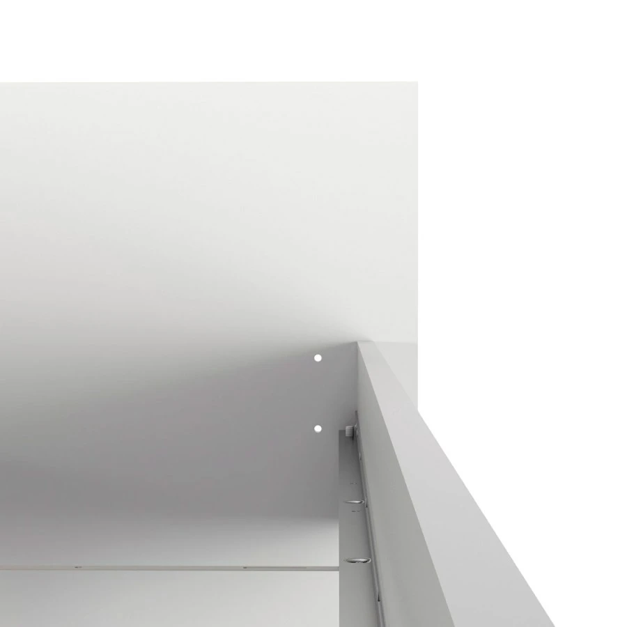 Ebuy24 Stina Bett 160 - Glas Weiß 6 Ebuy24 Stina Bett 160 - Glas Weiß – Bild 4