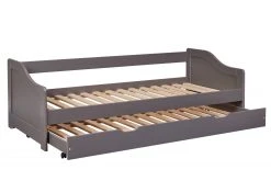 Ebuy24 Leonie einzelbett 90 - Grau -Deutschland Betten Verkäufe 2022 3ec75c63ab4f404eb34fc60a56620760