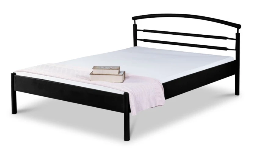 EINRICHTEN24 Metallbett Ella schwarz - Breite: 120 cm 3 EINRICHTEN24 Metallbett Ella schwarz - Breite: 120 cm