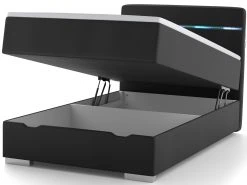 Wonello Boxspringbett Monza mit Bettkasten - Schwarz - Breite: 120 cm 11 Wonello Boxspringbett Monza mit Bettkasten - Schwarz - Breite: 120 cm -Deutschland Betten Verkäufe 2022 479a845b9dc14d9aa3e841cacced7aad