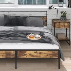 VitaliSpa Holzbett „Fyrk“ 200x180cm -Deutschland Betten Verkäufe 2022 4b72e272a34f4af4a960965e81042a44