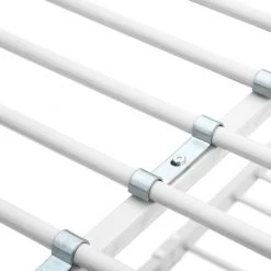 VidaXL Etagenbettgestell Weiß Metall - vidaXL Etagenbettgestell Weiß Metall 140x200 cm/90x200 cm -Deutschland Betten Verkäufe 2022 4d58870c01a64769806f5e5a2c95498b