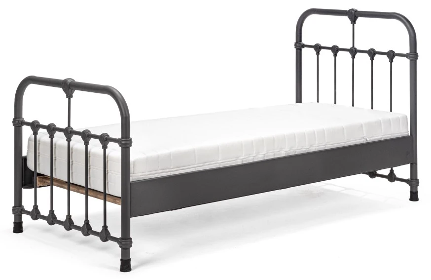 EINRICHTEN24 Metallbett Erma schwarz 90x200 3 EINRICHTEN24 Metallbett Erma schwarz 90x200