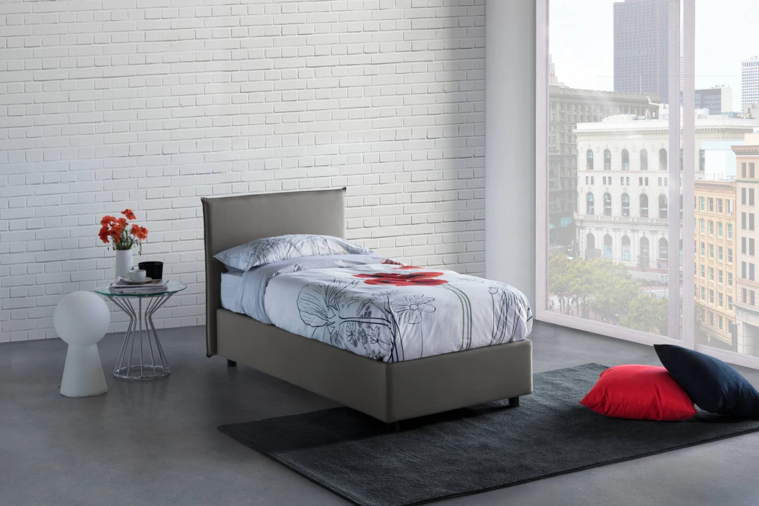 Talamo Italia Einzelbett Anna mit 4 Talamo Italia Einzelbett Anna mit – Bild 2