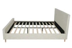 Polsterbett HWC-J98 + Lattenrost 160cm - Cremeweiß -Deutschland Betten Verkäufe 2022 59ef806718344277ae9f50a3598f3e4f