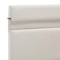 VidaXL Stauraumbett Hydraulisch mit LED - vidaXL Stauraumbett Hydraulisch mit LED Weiß Kunstleder 140×200 cm -Deutschland Betten Verkäufe 2022 5abfdac318c14601a544d5a0169fb9f6 1