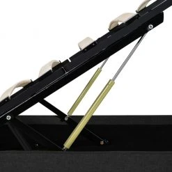 VidaXL Bettgestell - vidaXL Stauraumbett Hydraulisch mit LED Dunkelgrau Stoff 140×200 cm 19 VidaXL Bettgestell - vidaXL Stauraumbett Hydraulisch mit LED Dunkelgrau Stoff 140×200 cm -Deutschland Betten Verkäufe 2022 5c725abdc407449495b676a1b20ab457