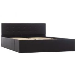 VidaXL Stauraumbett Hydraulisch Kunstleder - vidaXL Stauraumbett Hydraulisch Schwarz Kunstleder 140×200 cm -Deutschland Betten Verkäufe 2022 60ae5c35073f49fd9671980539b6dde7